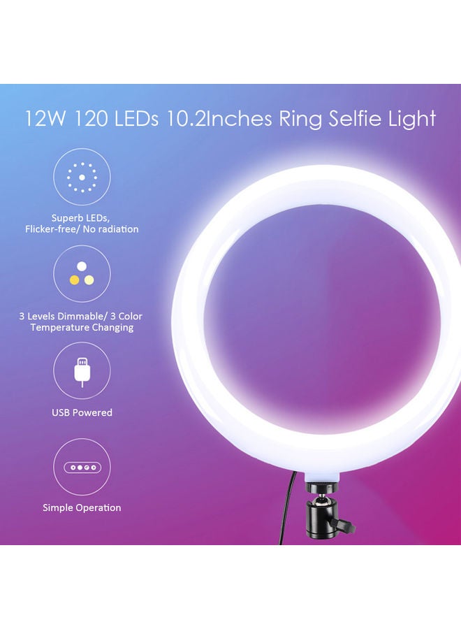 Ring Selfie Light Black 29.5x4x20.5cm - Image 1