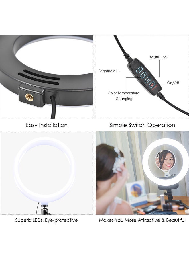 Ring Selfie Light Black 29.5x4x20.5cm - Image 4