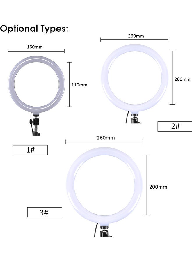Ring Selfie Light Black 19.5x4x17cm - Image 2