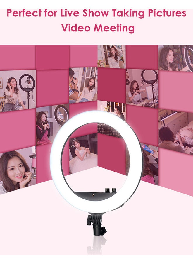 Ring Selfie Light Black 19.5x4x17cm - Image 4