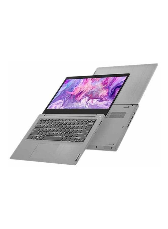 Lenovo - IdeaPad 3 14IIL05 Laptop With 14" Full HD Display, Intel Core i3-1005G1 / 4GB RAM / 1TB HDD / Intel UHD Graphics/Windows 10 English/Arabic Platinum Grey - Image 1