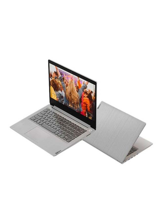 Lenovo - IdeaPad 3 14IIL05 Laptop With 14" Full HD Display, Intel Core i3-1005G1 / 4GB RAM / 1TB HDD / Intel UHD Graphics/Windows 10 English/Arabic Platinum Grey - Image 1