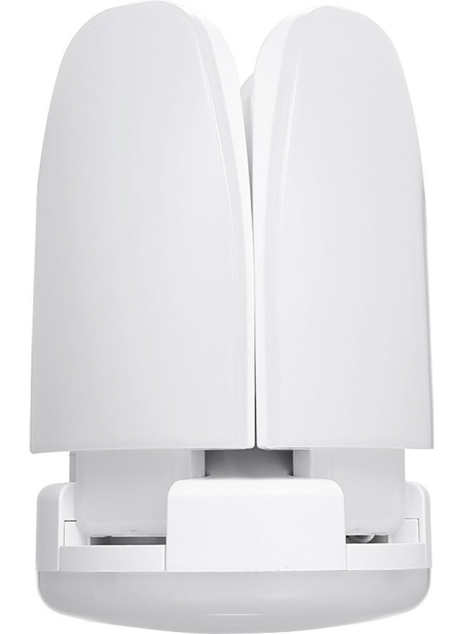 led garage light foldable deformation 60W 85-265V 6000-6500K E27 lamp holder White 17.2*11.2*11.2cm  - Image 1
