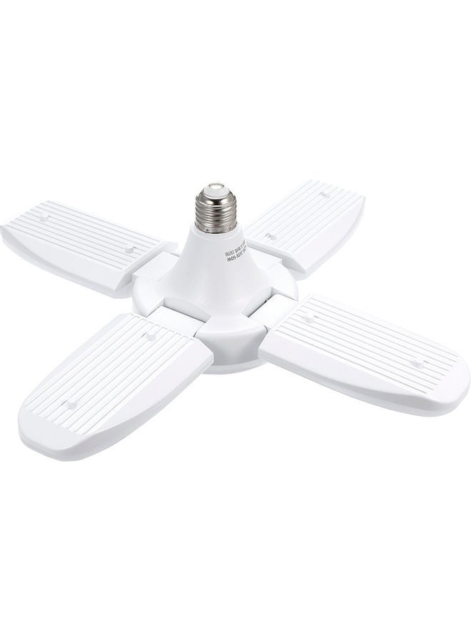 led garage light foldable deformation 60W 85-265V 6000-6500K E27 lamp holder White 17.2*11.2*11.2cm  - Image 3