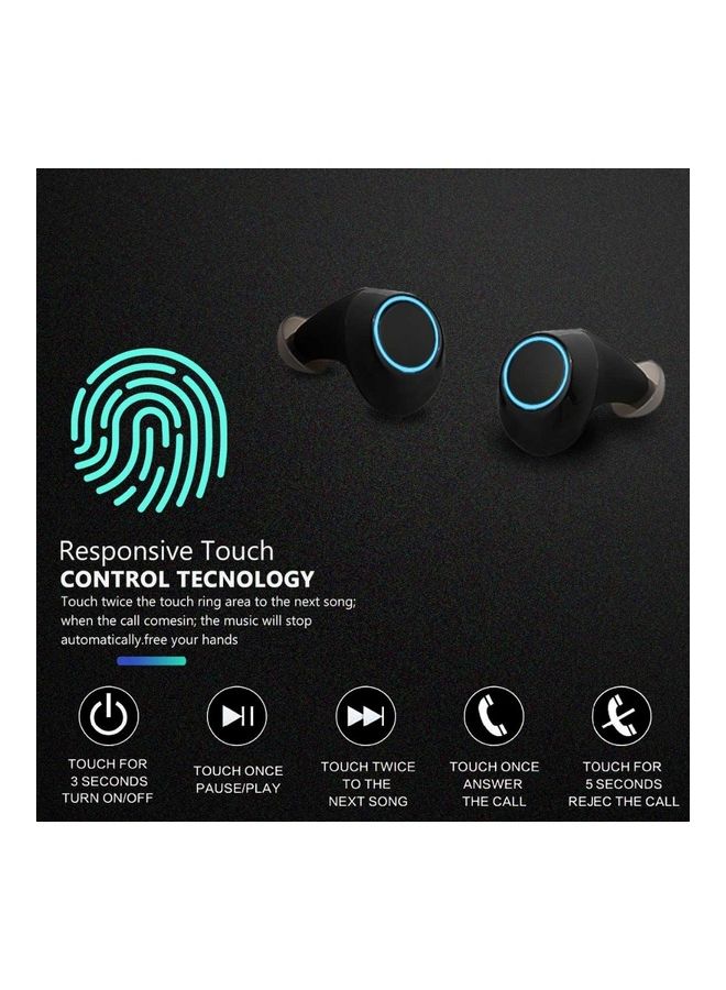 S5 TWS Wireless Earphone Mini Bluetooth 5.0 Earbuds magnent Headset HD Sound Stereo Handfree Headphone with 1200mah charge box Multicolor - Image 4