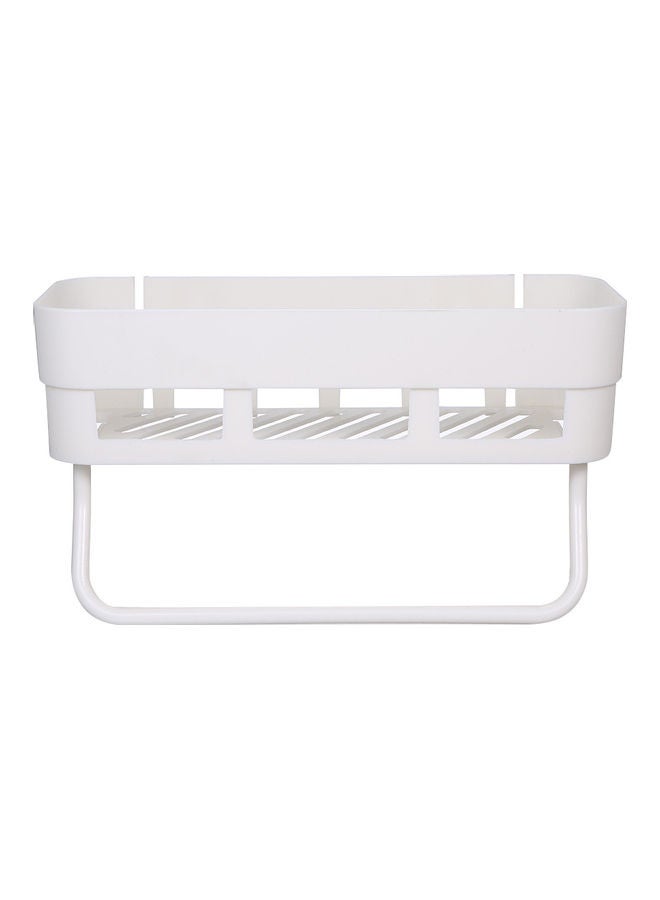 4-Piece Bathroom Wall Mounted Shower Caddy Multicolor 26.5x18.5x12.5cm - Image 2