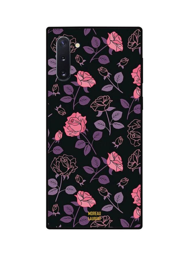 Moreau Laurent Protective Case Cover For Samsung Note 10 Black/Pink 