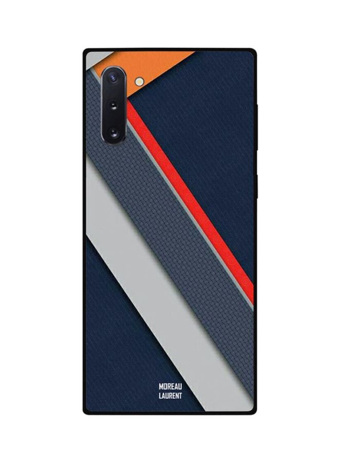 Moreau Laurent Protective Case Cover For Samsung Note 10 Grey/Red/Orange