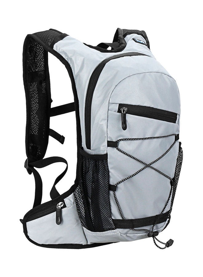 Generic 8L High Visibility Reflective Cycling Hydration Backpack Outdoor Sports Running Hiking  Backpack Travel Daypack Shoulder Bag 40*3*24cm  - Image 1