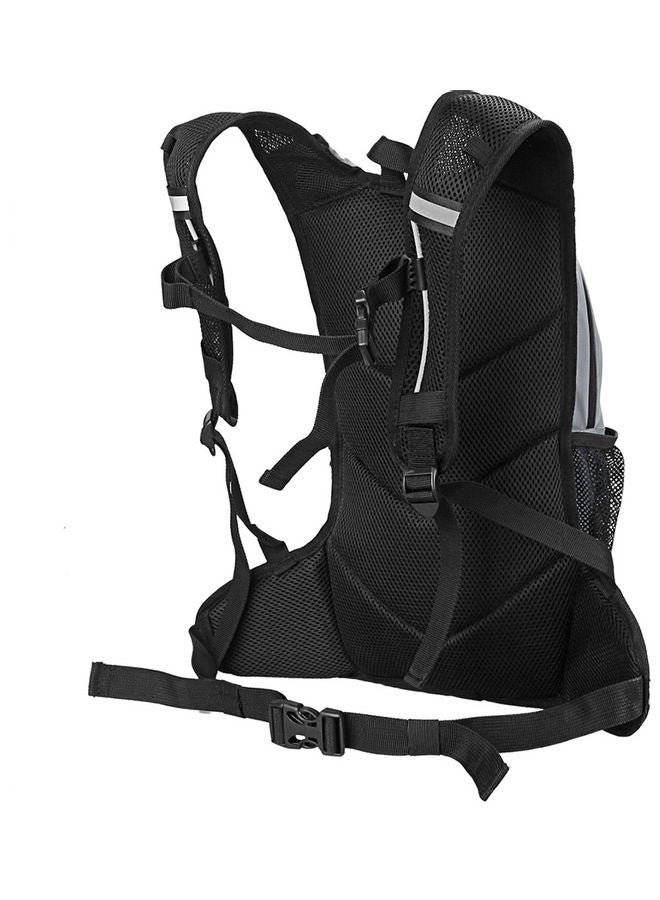 Generic 8L High Visibility Reflective Cycling Hydration Backpack Outdoor Sports Running Hiking  Backpack Travel Daypack Shoulder Bag 40*3*24cm  - Image 2