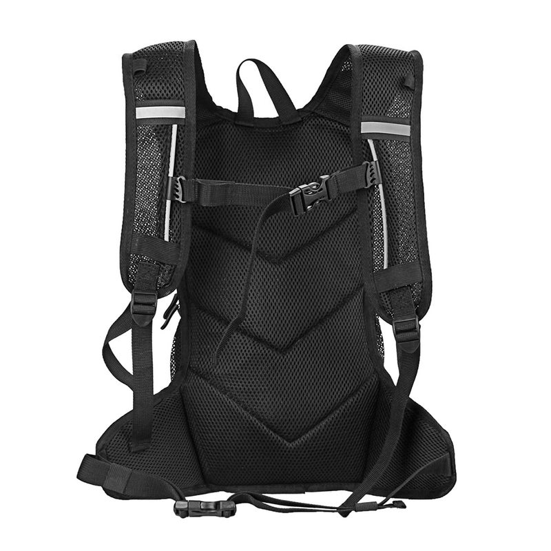 Generic 8L High Visibility Reflective Cycling Hydration Backpack Outdoor Sports Running Hiking  Backpack Travel Daypack Shoulder Bag 40*3*24cm  - Image 3