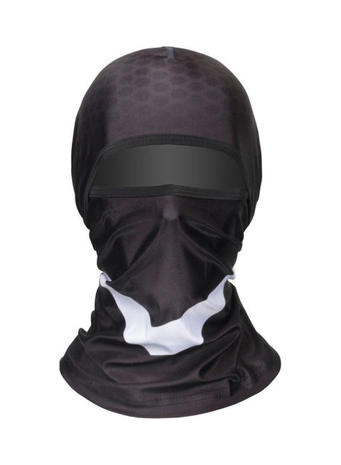 Balaclava Print Stretchy Beanie Helmet Line With Neck Gaiter 10 x 4 x 8cm