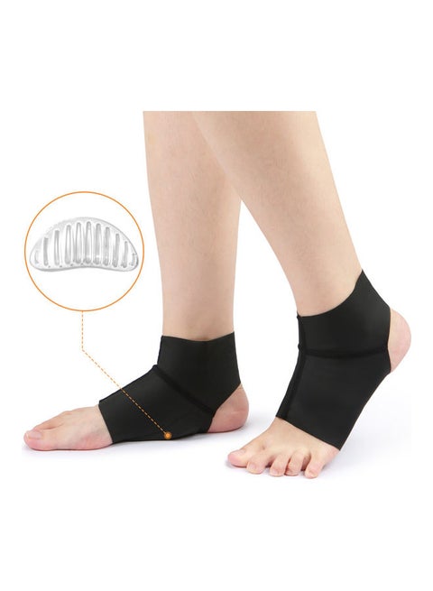 Compression Arch Support Brace with Gel Ankle Protector 14 x 2 x 10cm