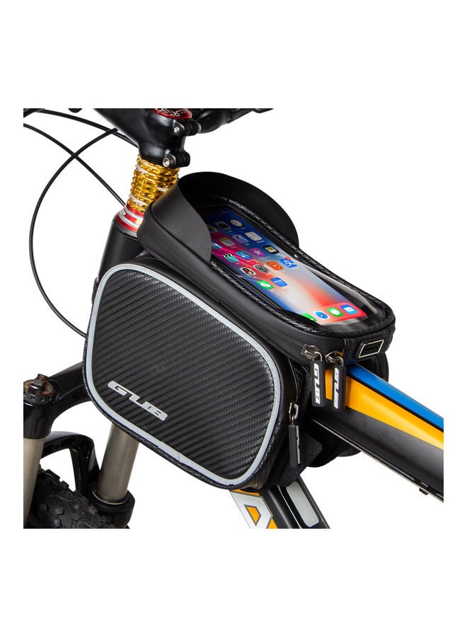 Generic Front Frame Bag Waterproof Bicycle Top Tube Cycling Touchscreen 18.8 x 12.6 x 14.2cm  - Image 1