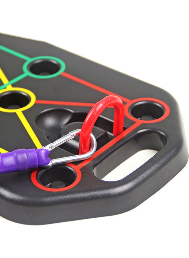 Generic - Multi-Function Foldable Push Up Board System with Resistance Tube Bands - Image 1