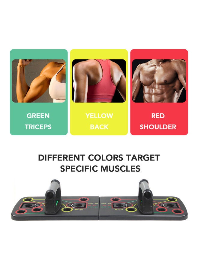 Generic - Multi-Function Foldable Push Up Board System with Resistance Tube Bands - Image 1