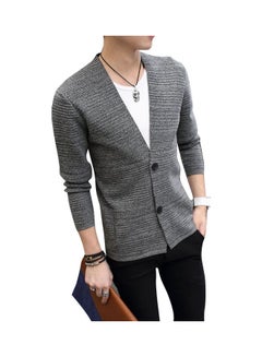 Coat Style Sweater Grey