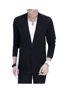 Coat Style Sweater Black