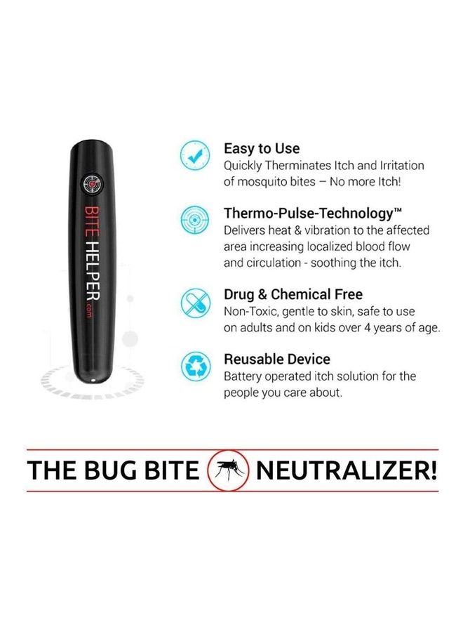 Generic - Itch Helper Bug Mosquito Antipruritic Device black - Image 1