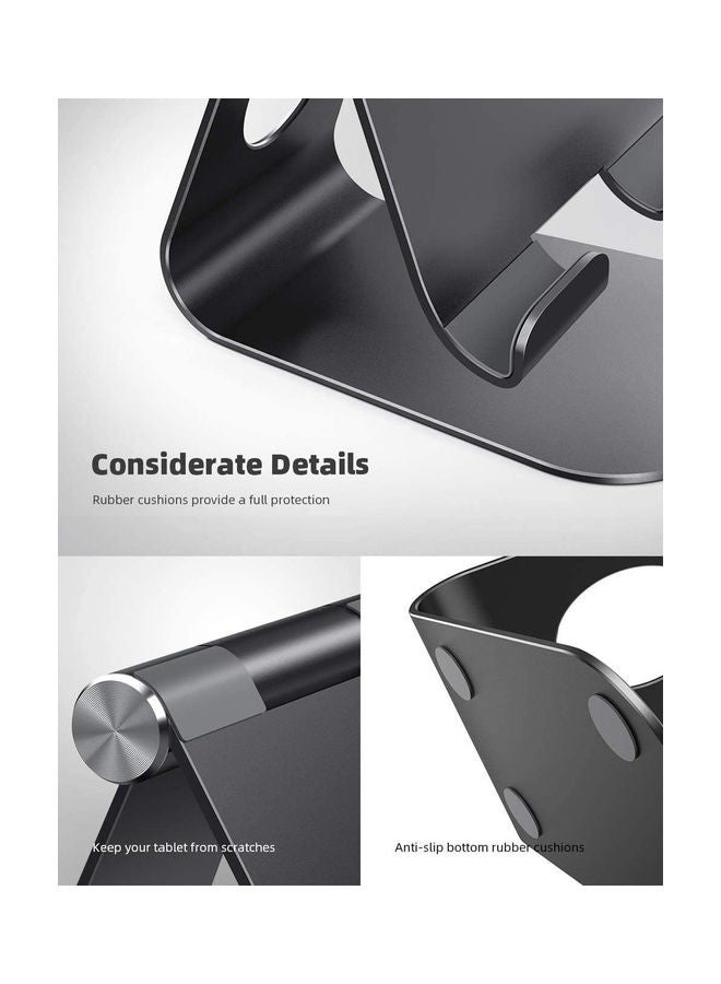 Adjustable Tablet Stand Black - Image 2