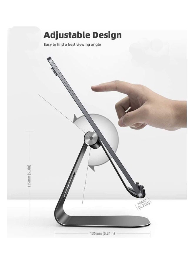 Adjustable Tablet Stand Black - Image 3