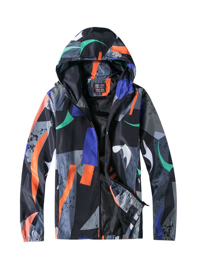 Casual Windproof Hoodie Multicolour  - Image 1