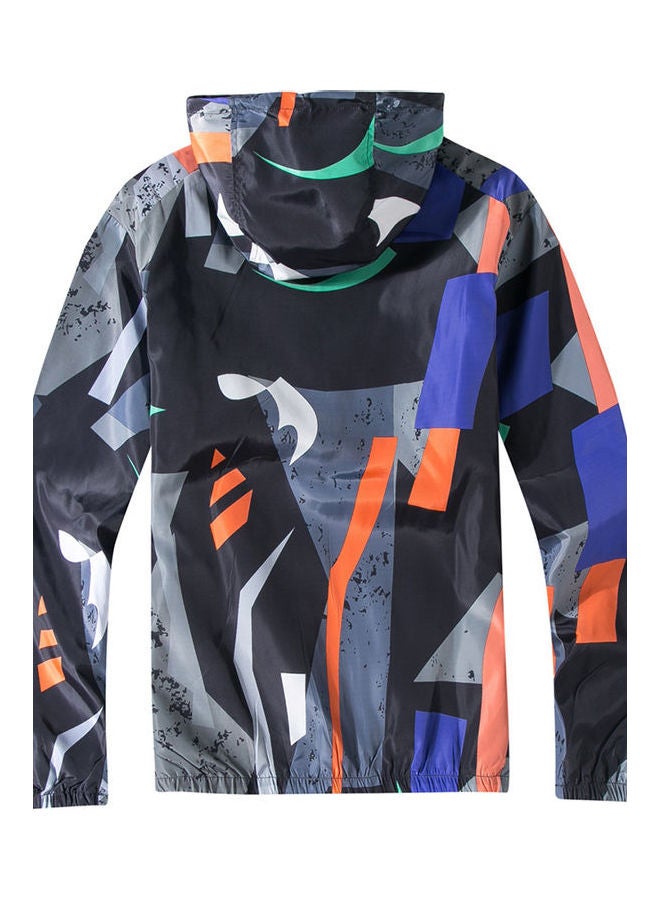 Casual Windproof Hoodie Multicolour  - Image 2