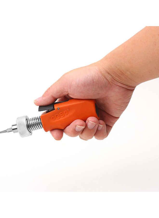 5-Pieces Of Lock Plug Spinner Quick Door Lock Turning Gun Locksmith Lock Pick Set Orange 12.5x3.5x3.5cm  - Image 3