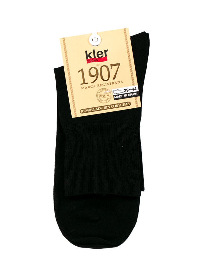 Lucky Star Socks For Men Charcoal Black - Image 1