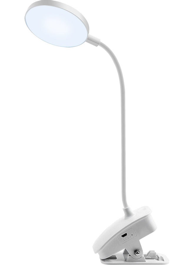 USB Touch Dimming Desk Lamp White 16.5x7.5x12.5cm - Image 1