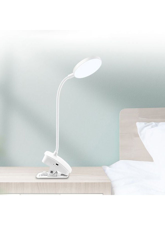 USB Touch Dimming Desk Lamp White 16.5x7.5x12.5cm - Image 5