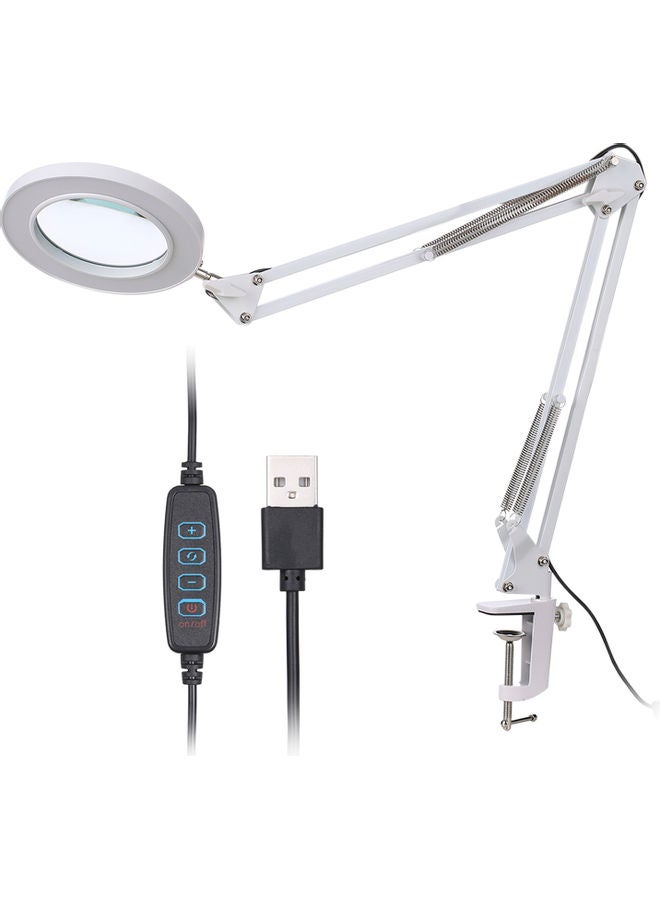 عدسة مكبرة ب 64 مصباح LED أبيض 40.5X4X28سم - Image 1