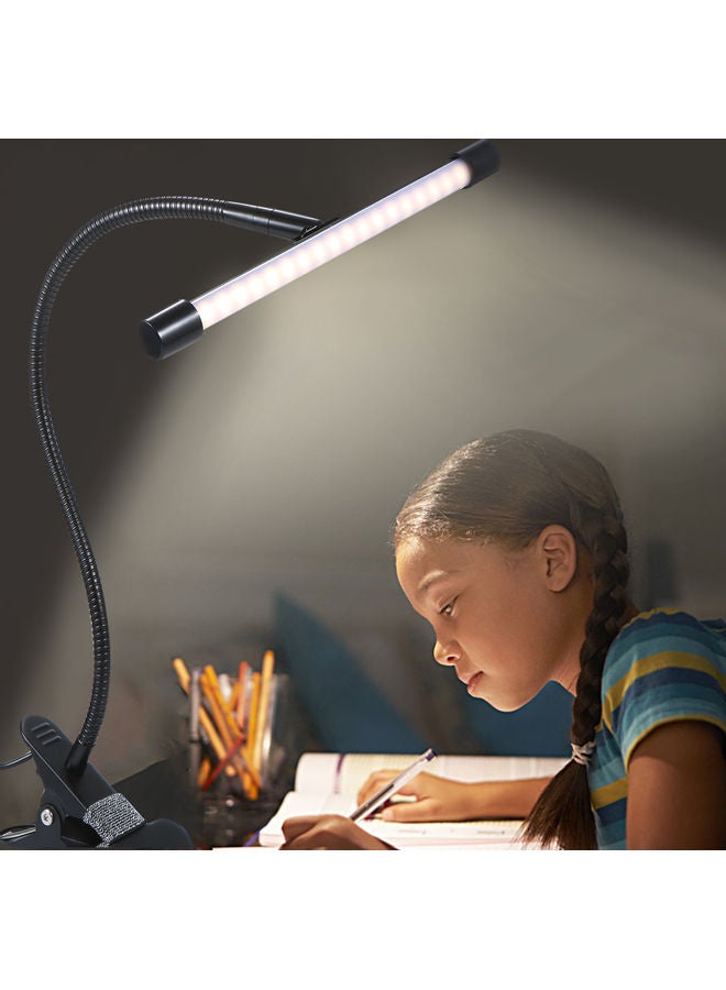 USB Light Table Lamp Black 34x8x13cm - Image 3