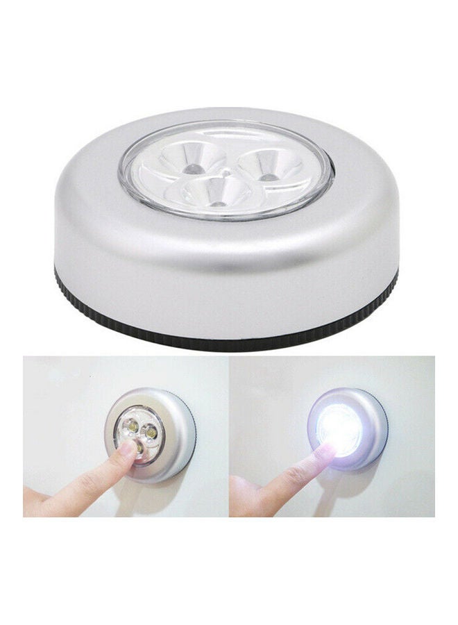5pcs 3LED night light creative bedroom bedside cupboard closet spotlight without battery White 15*4*15cm - Image 5