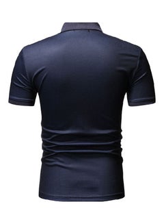 Generic Casual Printed T-Shirt White/Blue/Red  - Image 2