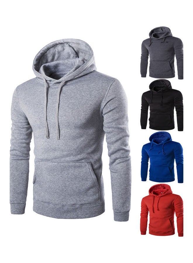 Long Sleeves Hoodies blue - Image 4