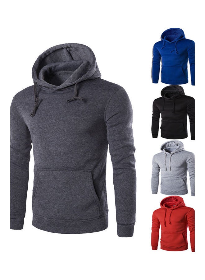 Long Sleeves Hoodies blue - Image 5
