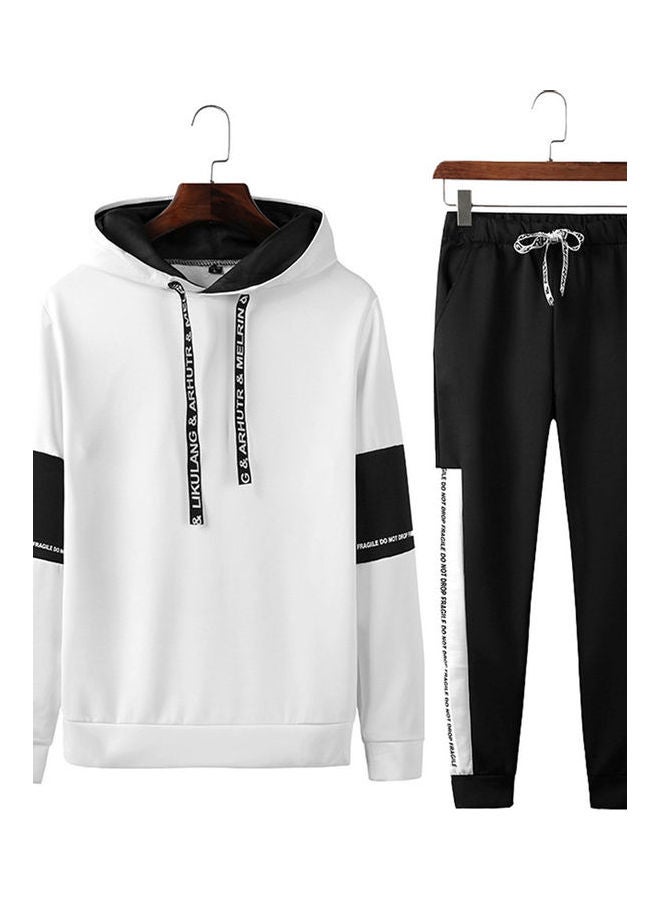 Generic - Long-Sleeved Sportswear Top And Pants black - Image 1
