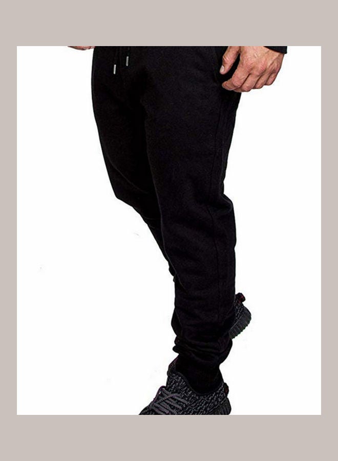 بنطال رياضي برباط أسود - Image 2