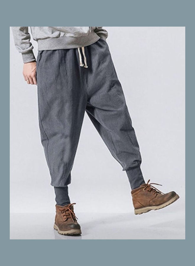 Casual Cotton Pants gray  - Image 1