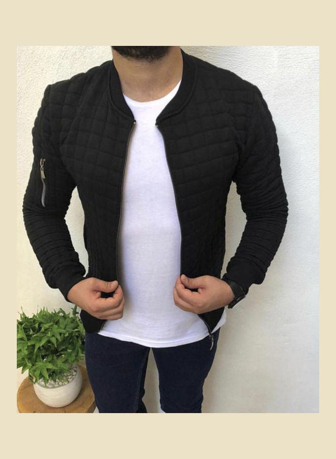Slim Fit Jacket Leisure Sports Coat black - Image 1