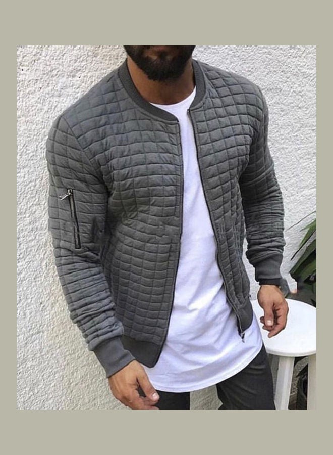 Slim Fit Jacket Leisure Sports Coat black - Image 5