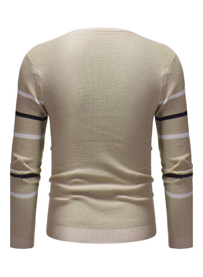 Generic - Casual Slim Base Shirt Khaki - Image 1
