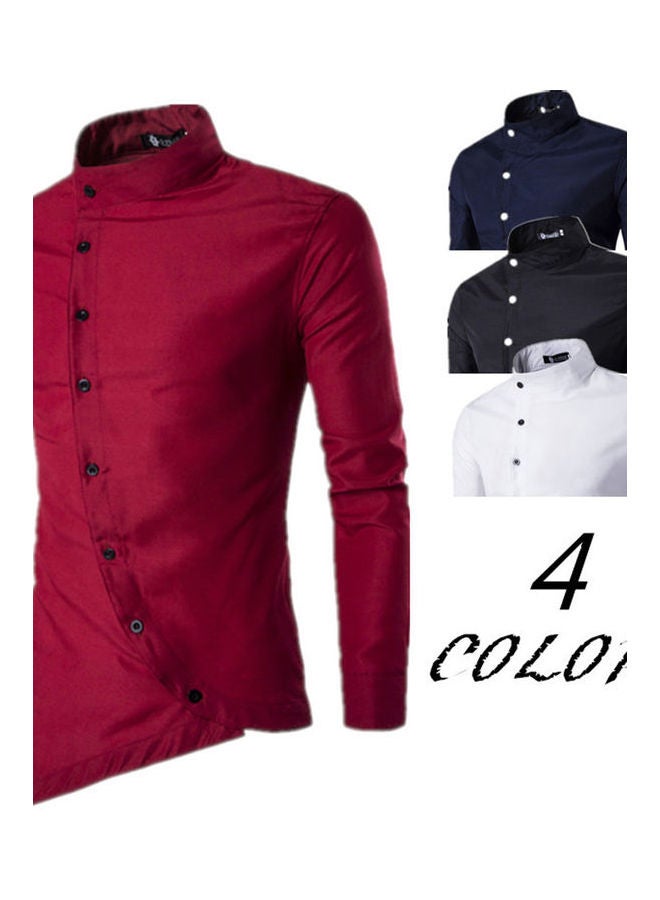 Slim Base Solid Polo Shirt black - Image 3
