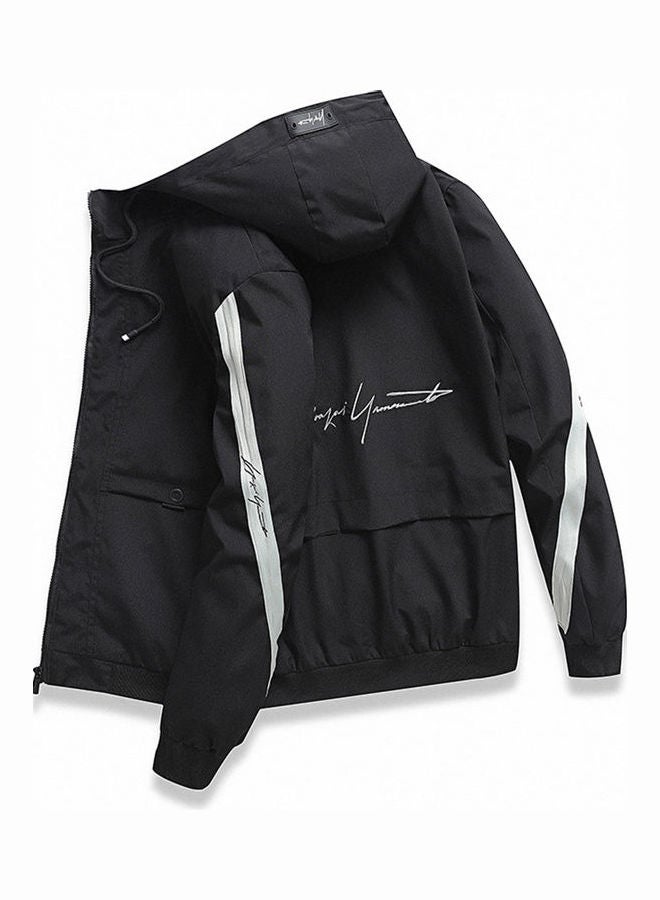 Hoodie Casual Jacket Black/Ash  - Image 1