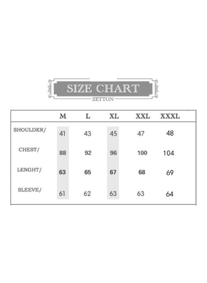 Generic Slim Pullover Long Sleeves And High Collar Sweater Solid Color Base Shirt Khaki  - Image 2