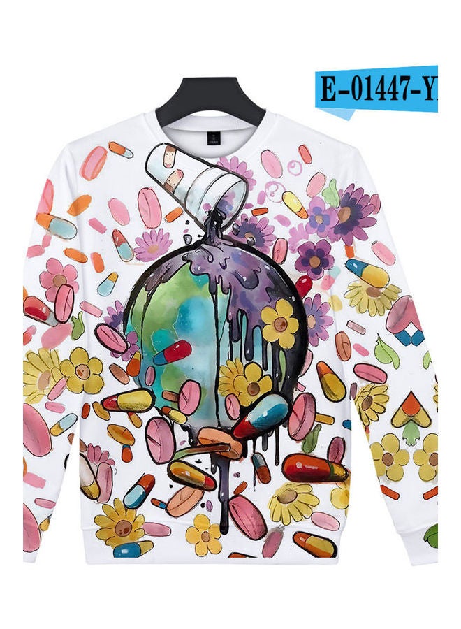 كنزة فضفاضة منقوشة - Image 1