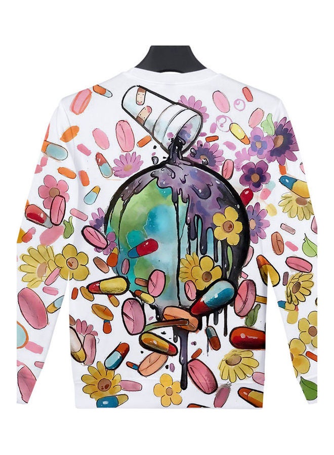 كنزة فضفاضة منقوشة - Image 4