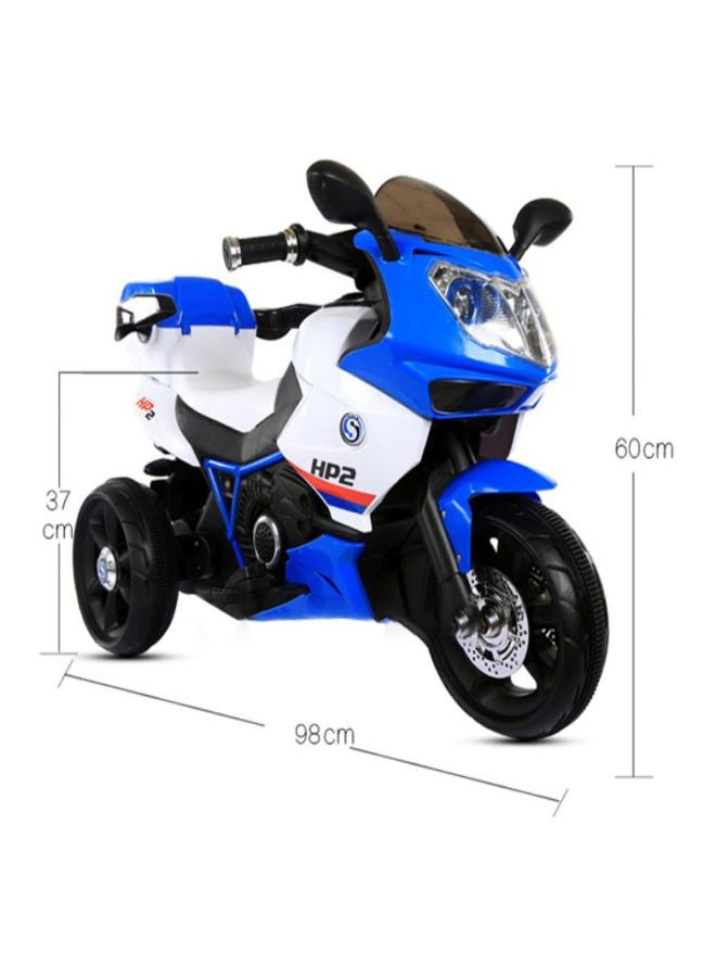 بيبي لاف دراجة نارية مع مشغل MP3/TF/USB بتصميم فريد ومريح ومتين 78×40×43سم - Image 2