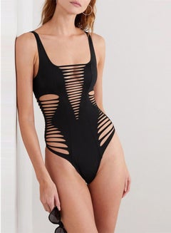 كياوكاي لباس سباحة مفرغ أسود  - Image 3